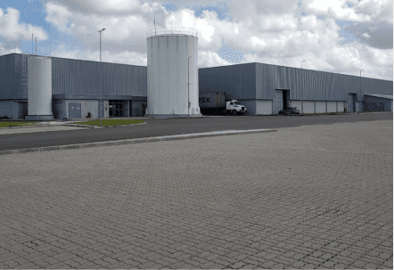 Imagem  mostrando a fachada da Tritec Filial em Camaçari - BA