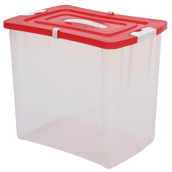 Caixa Média Alta com Trava e Alça 27L