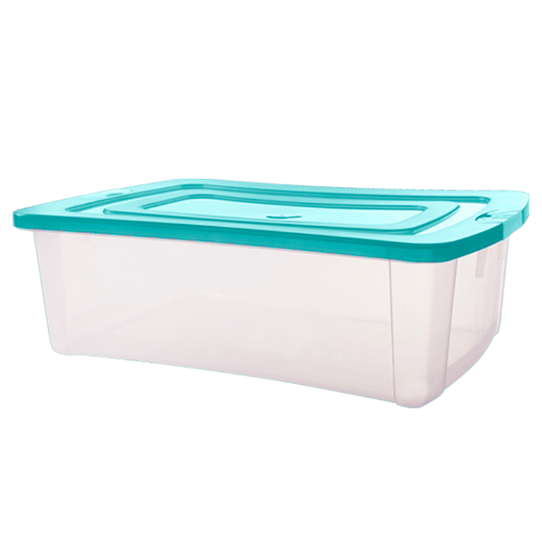 Caixa Grande Baixa com Trava e Alça 21L