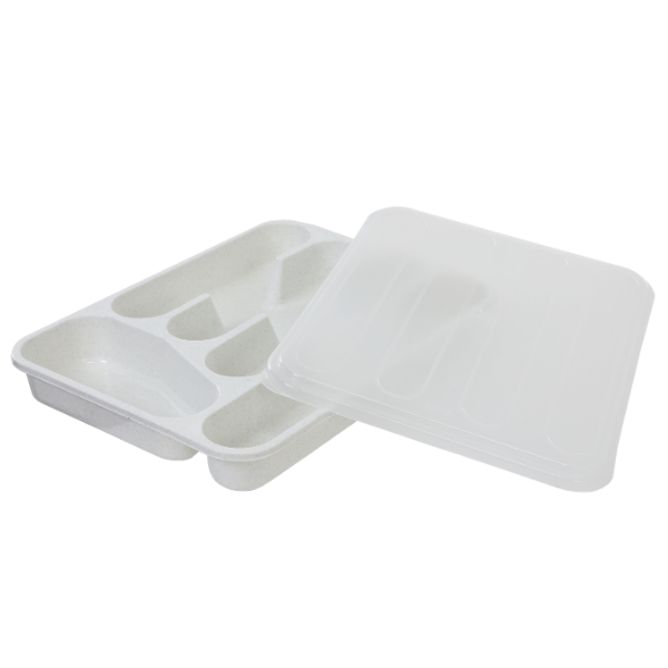 Porta-Talheres Com Tampa