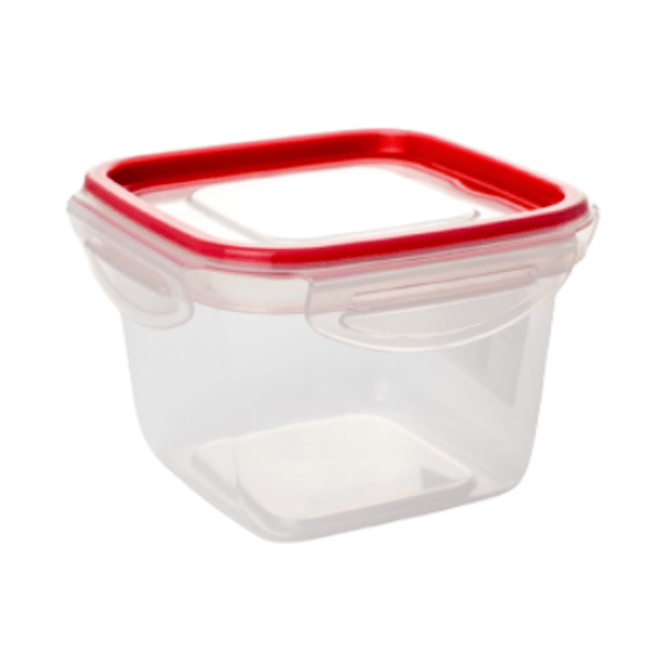 Pote Quadrado Hermético 1,25L