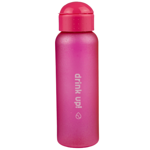 Garrafa Translúcida Rosa 500ml