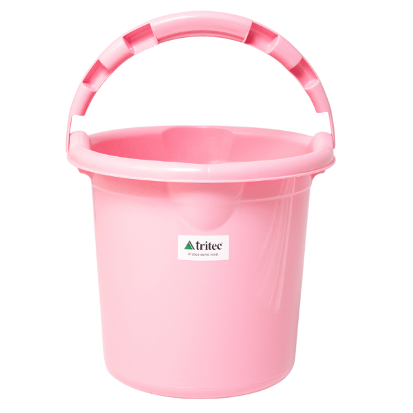 Balde Confort Baby Rosa 9L