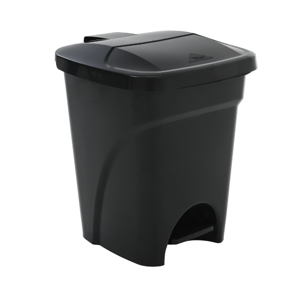 Lixeira Quadrada Com Pedal 21L