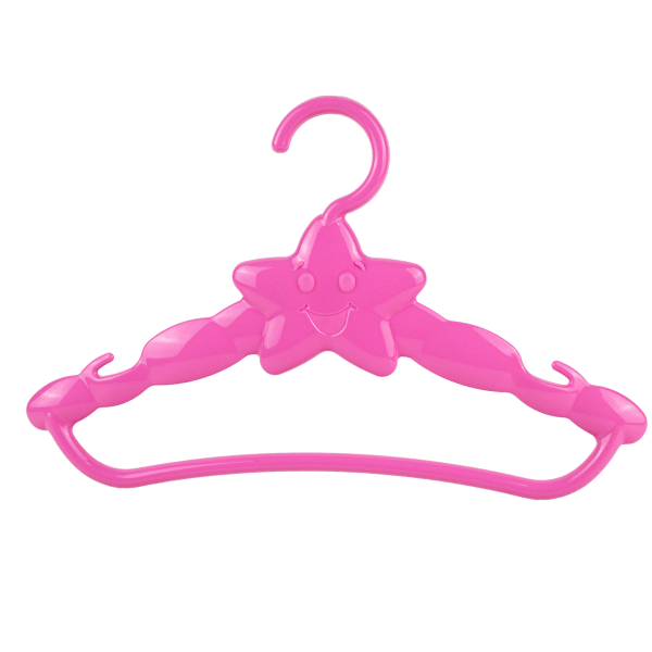 Cabide Baby Estrela Rosa