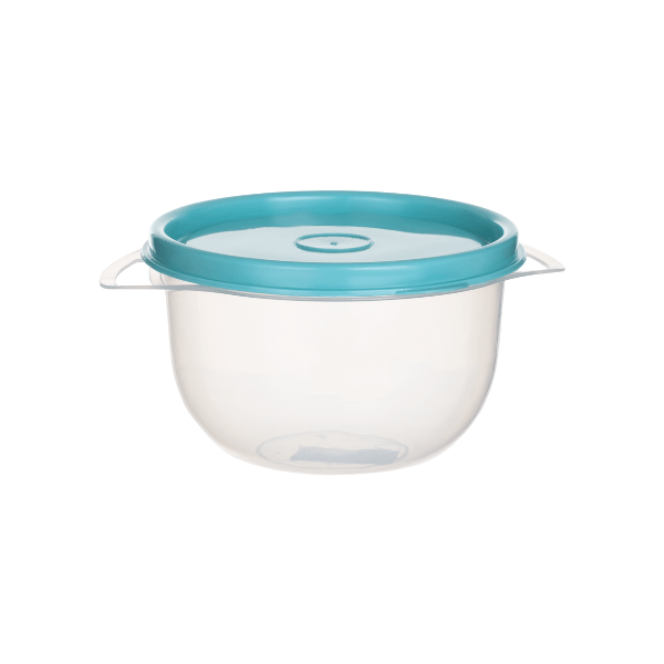 Bacia Com Tampa e Alça Transparente 500ml